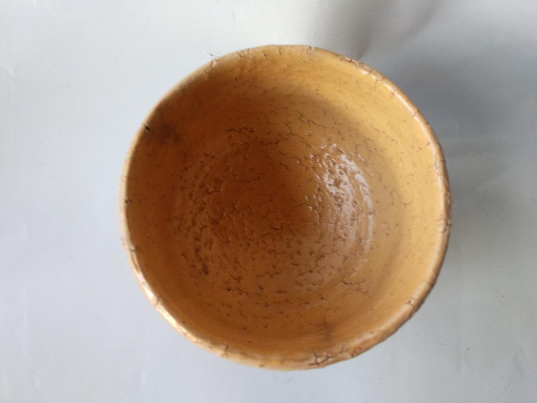 渡辺城山 萩焼 萩茶碗 松籟庵 城山窯 名工 城山 共箱 茶道具 茶器 茶碗