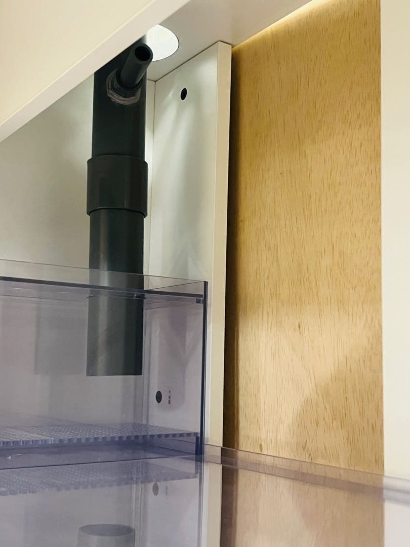 1セット限定　クリア＆ホワイト900レギュラーサイズ　オーバーフロー水槽セット