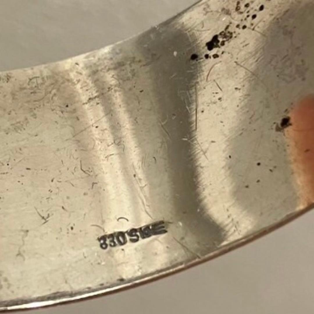 アンティーク　830 SGE シルバー　ナプキンリング　海外ヴィンテージ