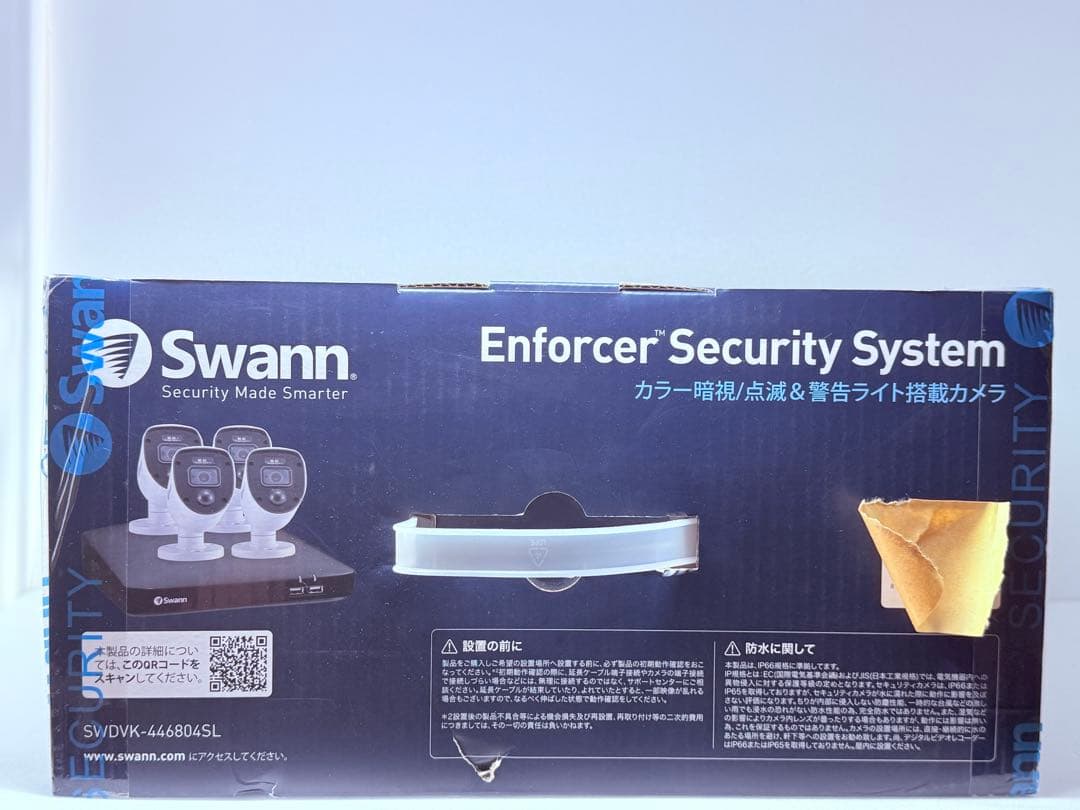 Swann Security System SWDVK-446804SL 未開梱