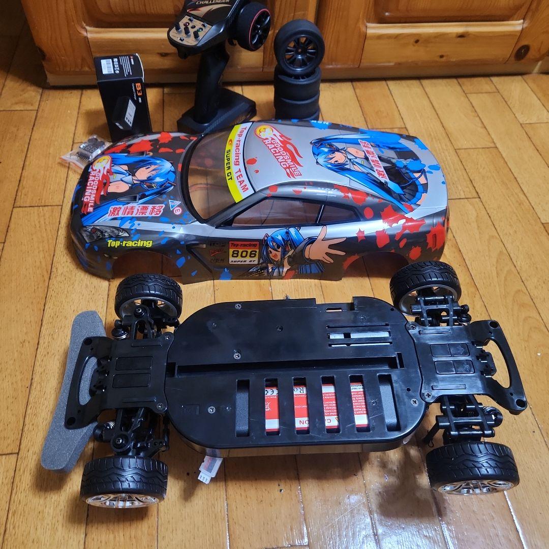 タミヤ ドリフト ラジコン フルセット　TT01 typeE 痛車　　　tt02