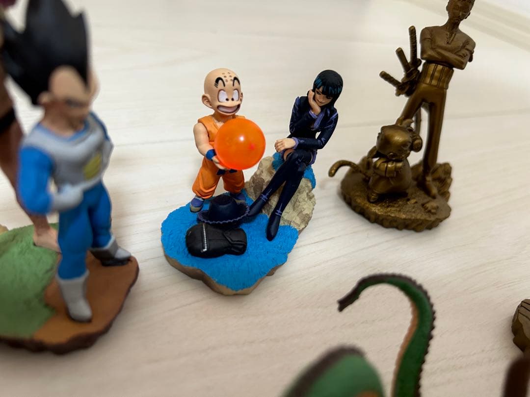 ドラカプ　ドラゴンボール ワンピース コラボフィギュアセット