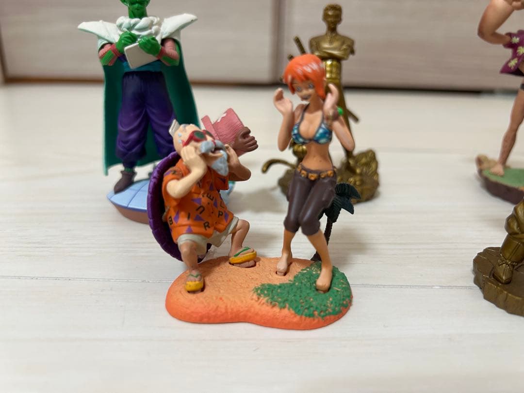 ドラカプ　ドラゴンボール ワンピース コラボフィギュアセット