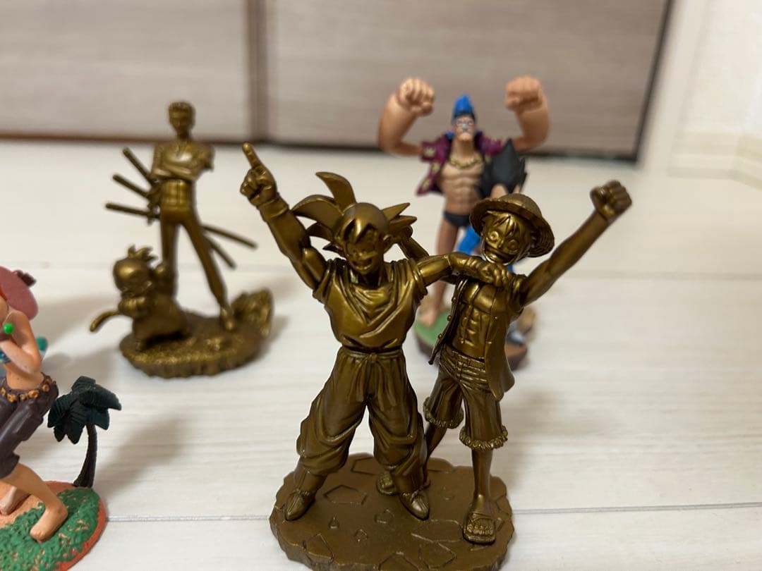 ドラカプ　ドラゴンボール ワンピース コラボフィギュアセット
