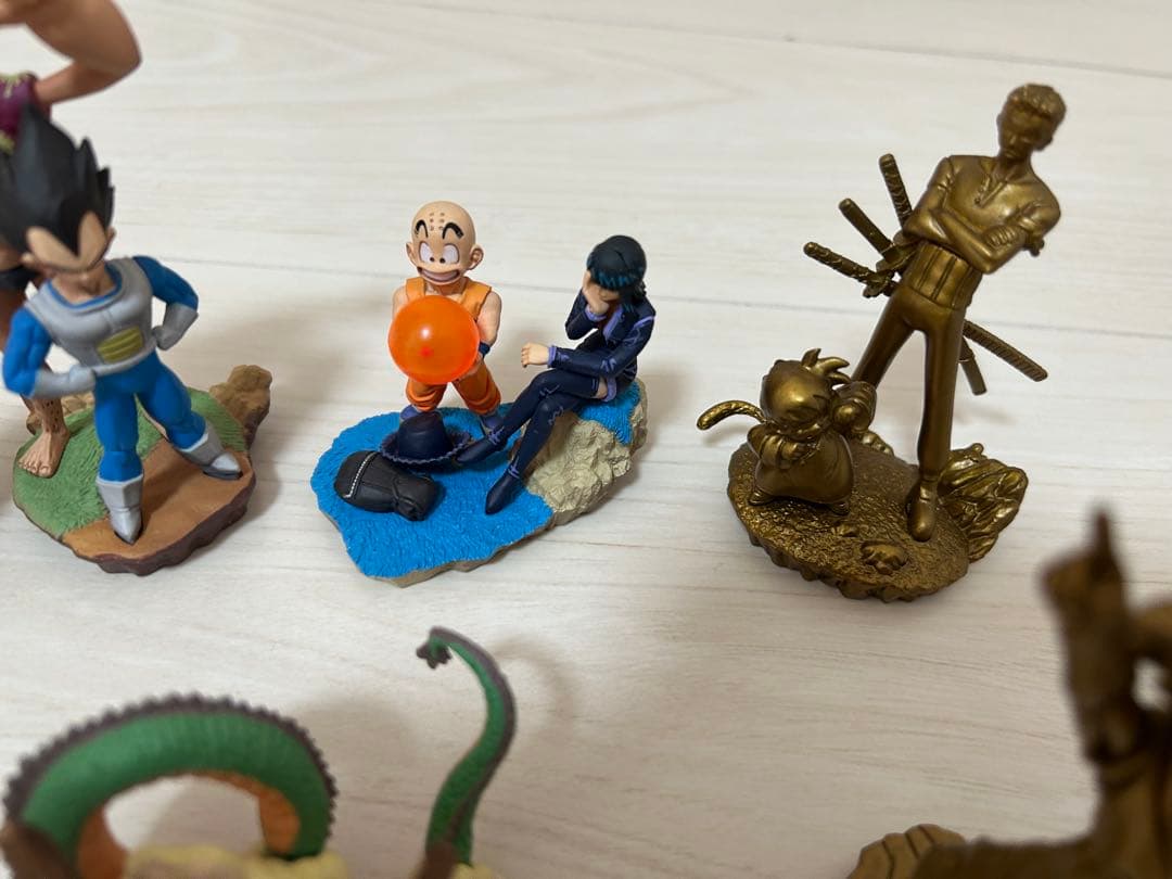 ドラカプ　ドラゴンボール ワンピース コラボフィギュアセット