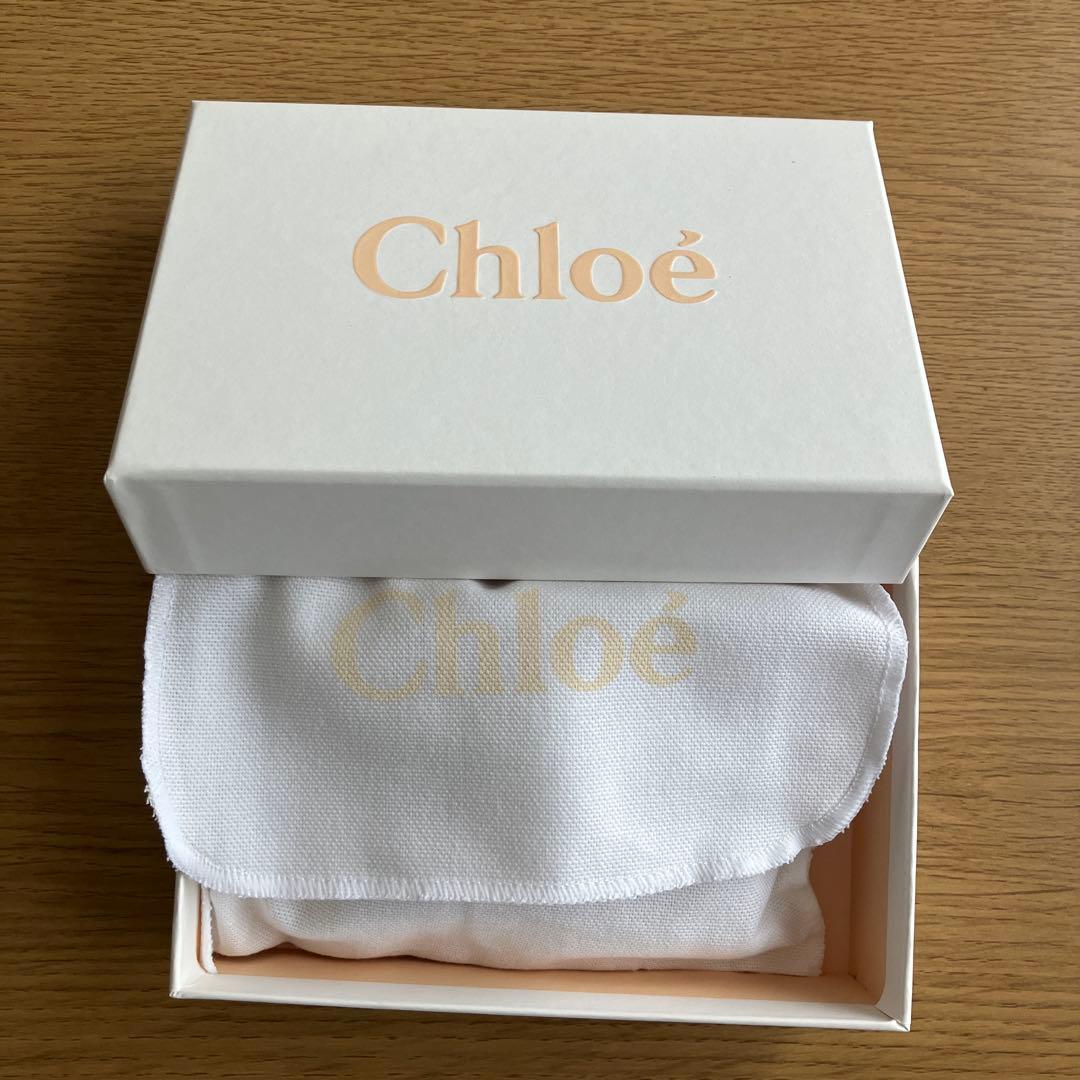 Chloé 三つ折り財布 ベージュ