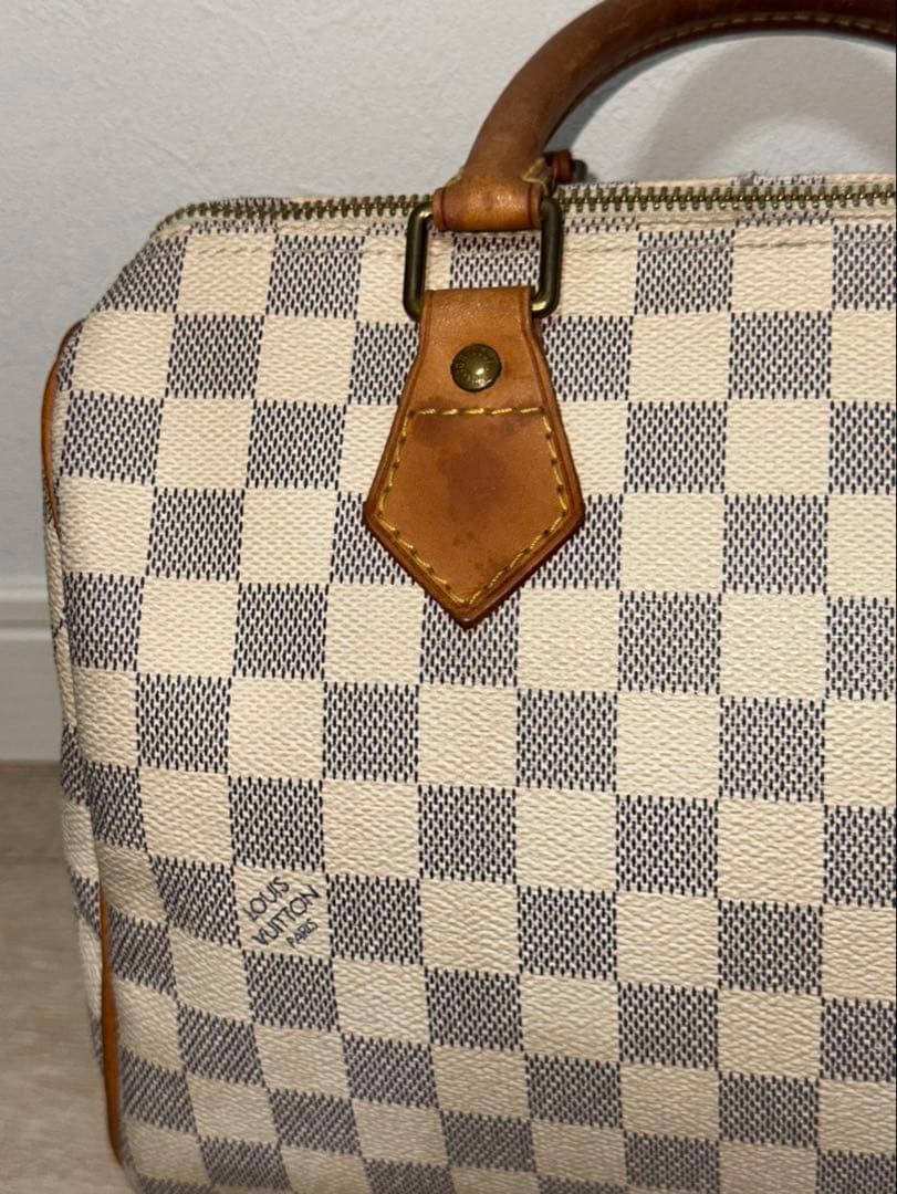 ルイヴィトン　ダミエ・アズール　スピーディ25ハンドバッグ