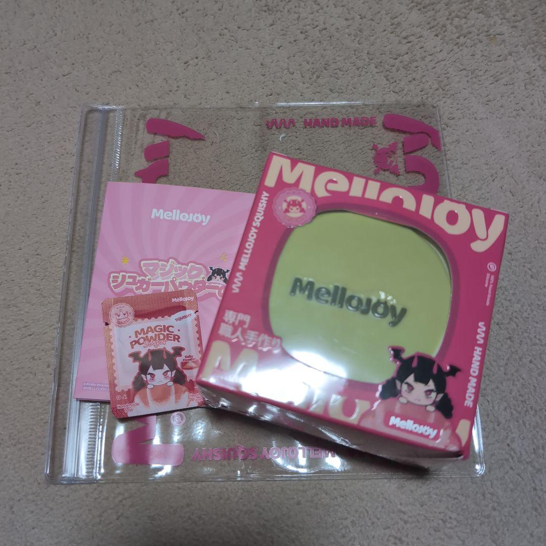 メロジョイ　Mellojoy スクイーズ スフレ　抹茶