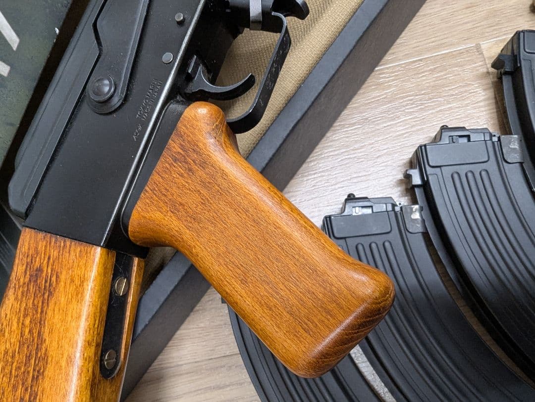 次世代電動ガン AK47 type3 木製 リアルウッドストック装換 東京マルイ