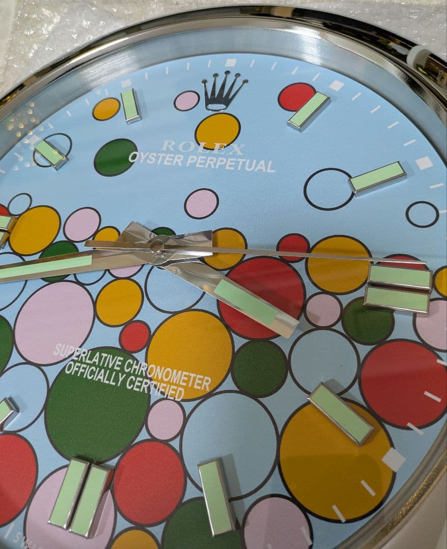 新品　オイスターパーペチュアル　セレブレーション　ロレックス　掛け時計　非売品