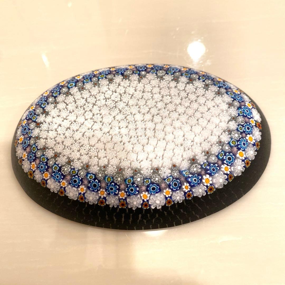 ベネチアンガラス ミルフィオリ 小皿 ムラーノガラス ヴェネチアンガラス