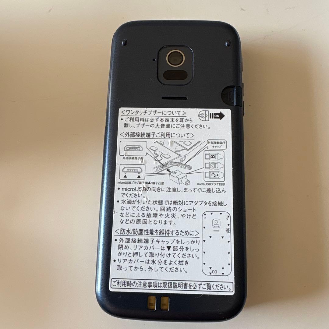 docomo らくらくホン F-01M 本体　2GBmicroSD付き