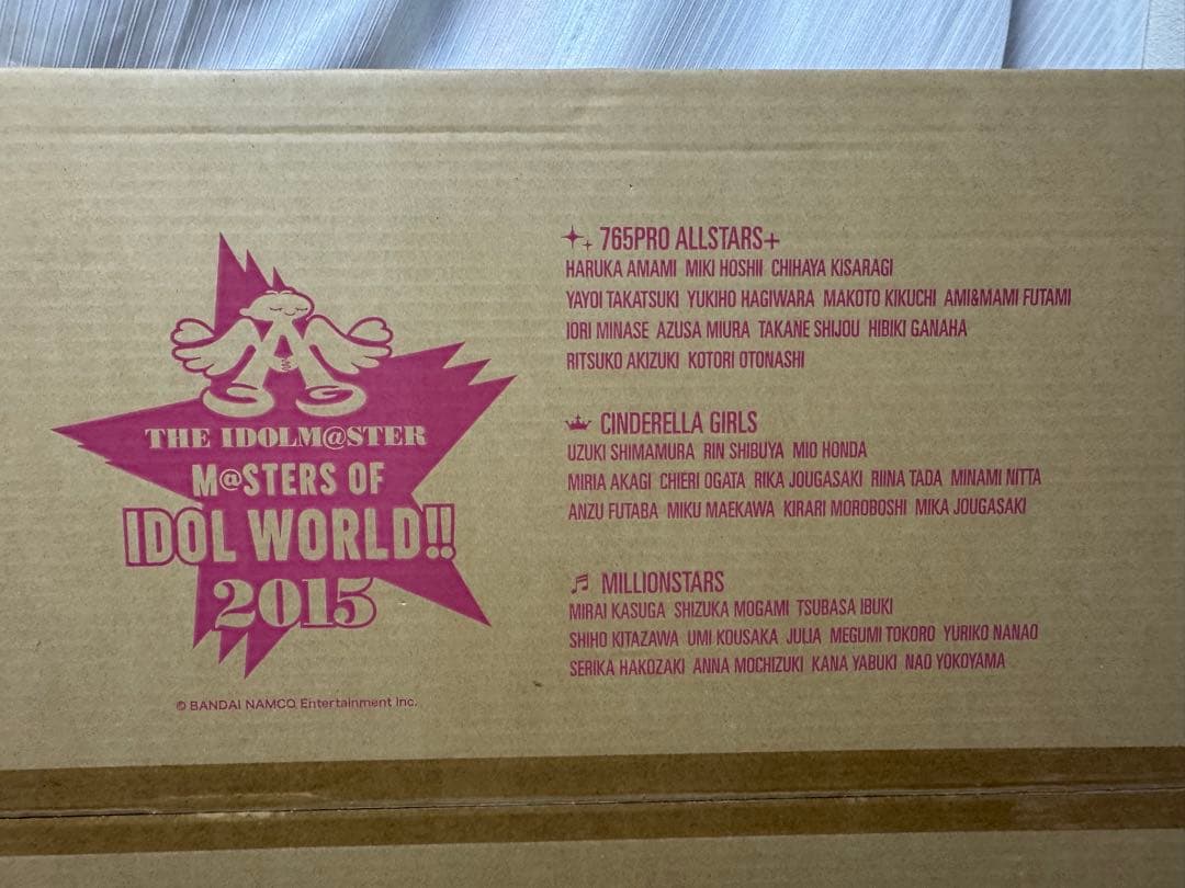 アイマス10thLIVE開催記念商品「ステージ衣装POP」等身大パネル