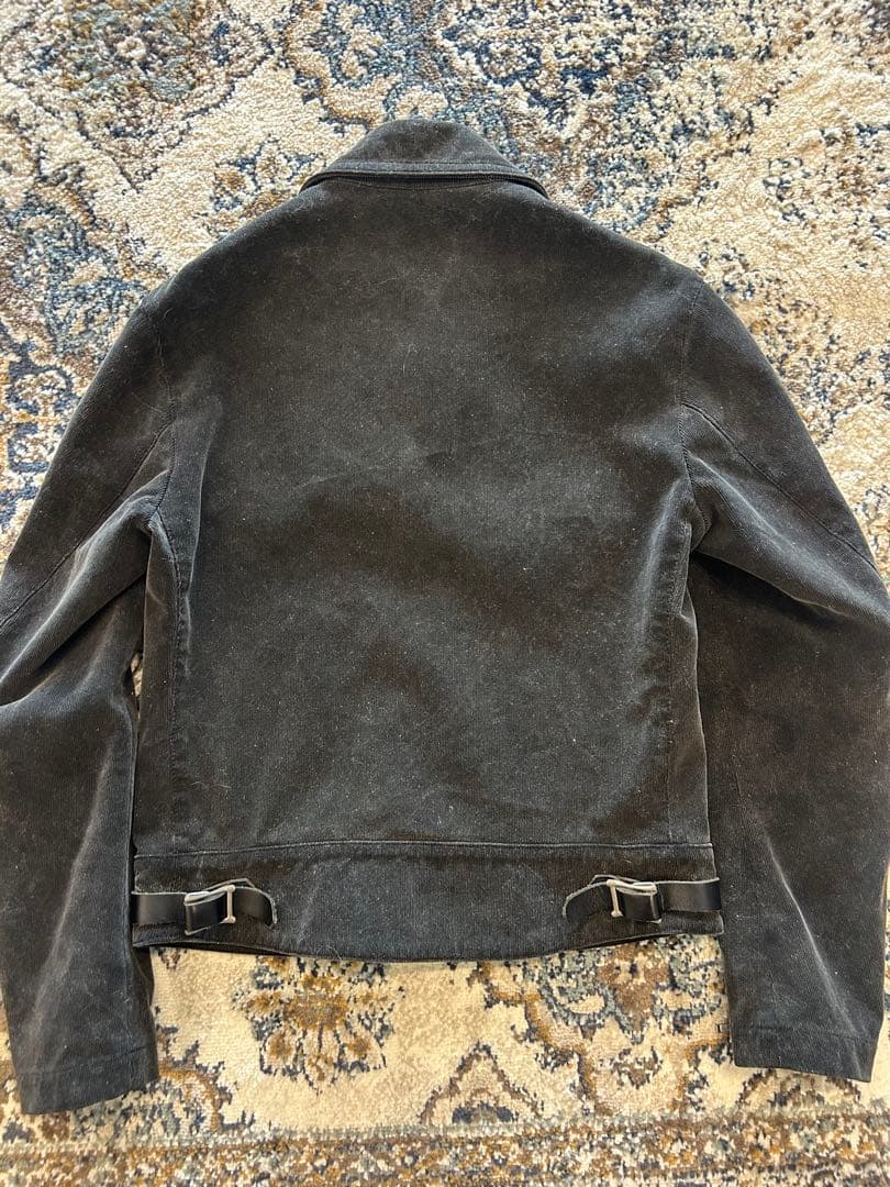 ルイスレザー　コムデギャルソンコラボ　シングルライダースジャケット