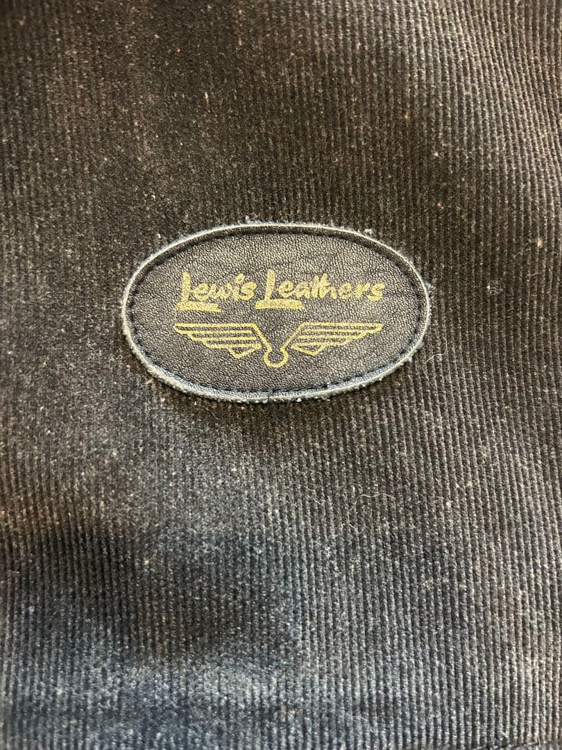 ルイスレザー　コムデギャルソンコラボ　シングルライダースジャケット