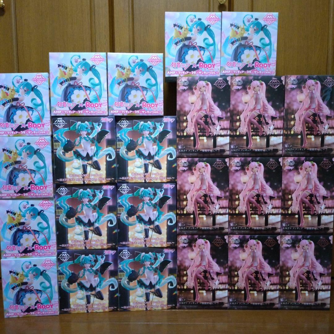 初音ミク　AMPフィギュアセット