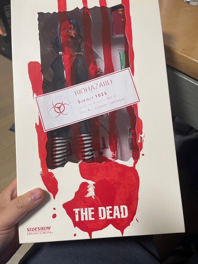 Sideshow BIOHAZARD Subject 1025 フィギュア