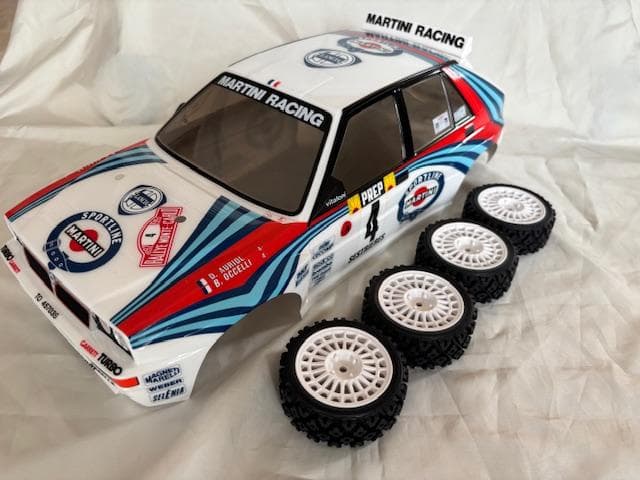 P*E様 タミヤ XB 1/10 ランチア デルタ インテグラーレ ボディ＆タイ