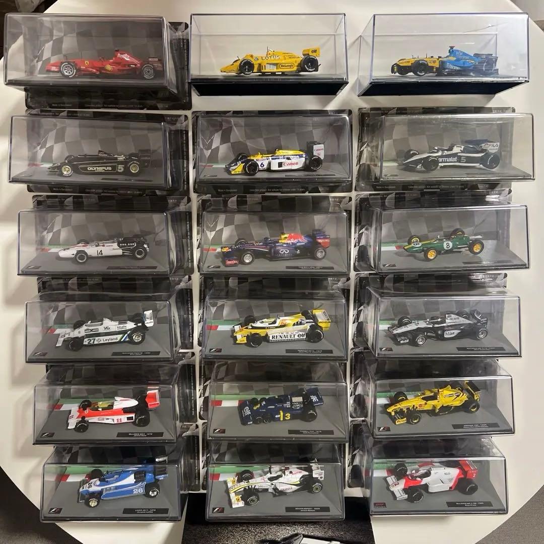 値下げ★F1マシンコレクション18台 1/43 カタログ39冊