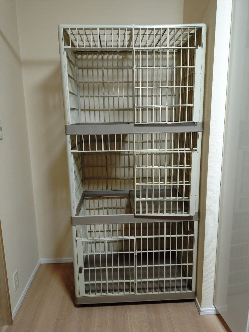 nana8さま専用（直接引き取り割引有）遠方お送り不可 キャットケージ 3段