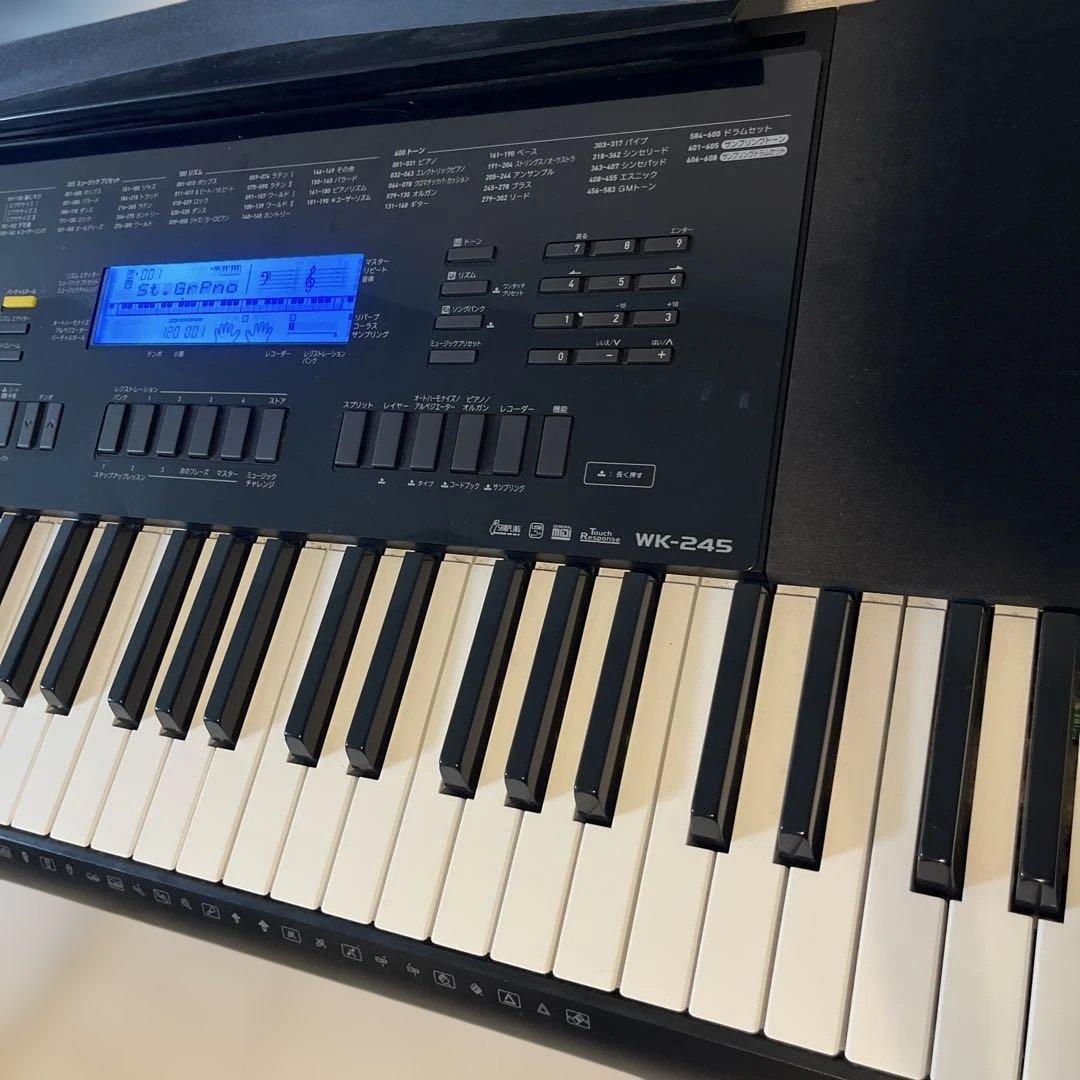 【値下げしました】カシオ 電子キーボード 76鍵盤 WK-245