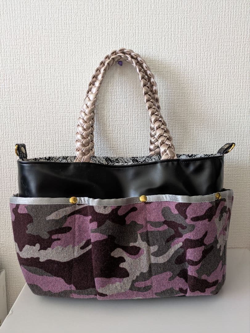 fafa　nozomi　コラボキャリー　М　迷彩柄バラ柄　ママバック　セット