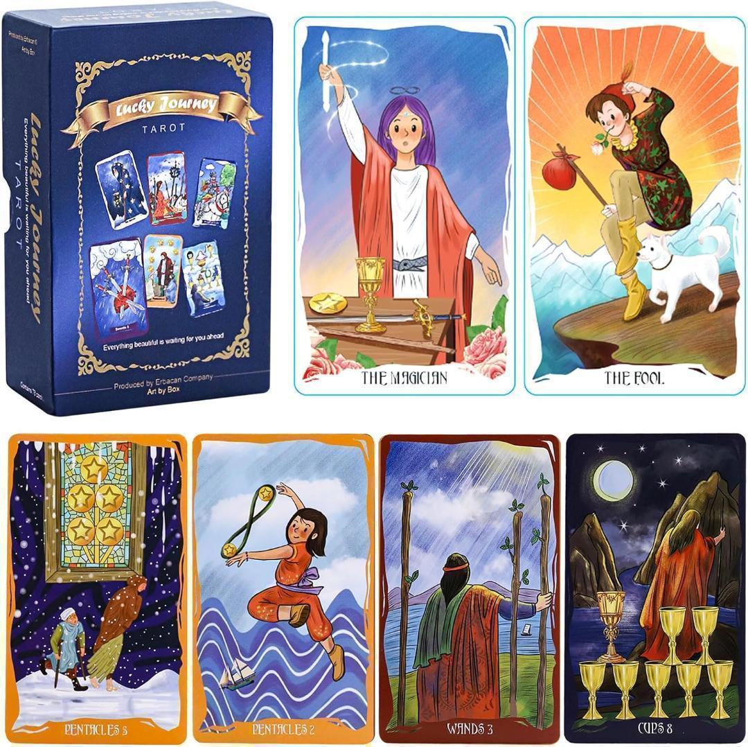 【タロットカード】限定１個✨レア品！可愛い手描きアートワークのタロット