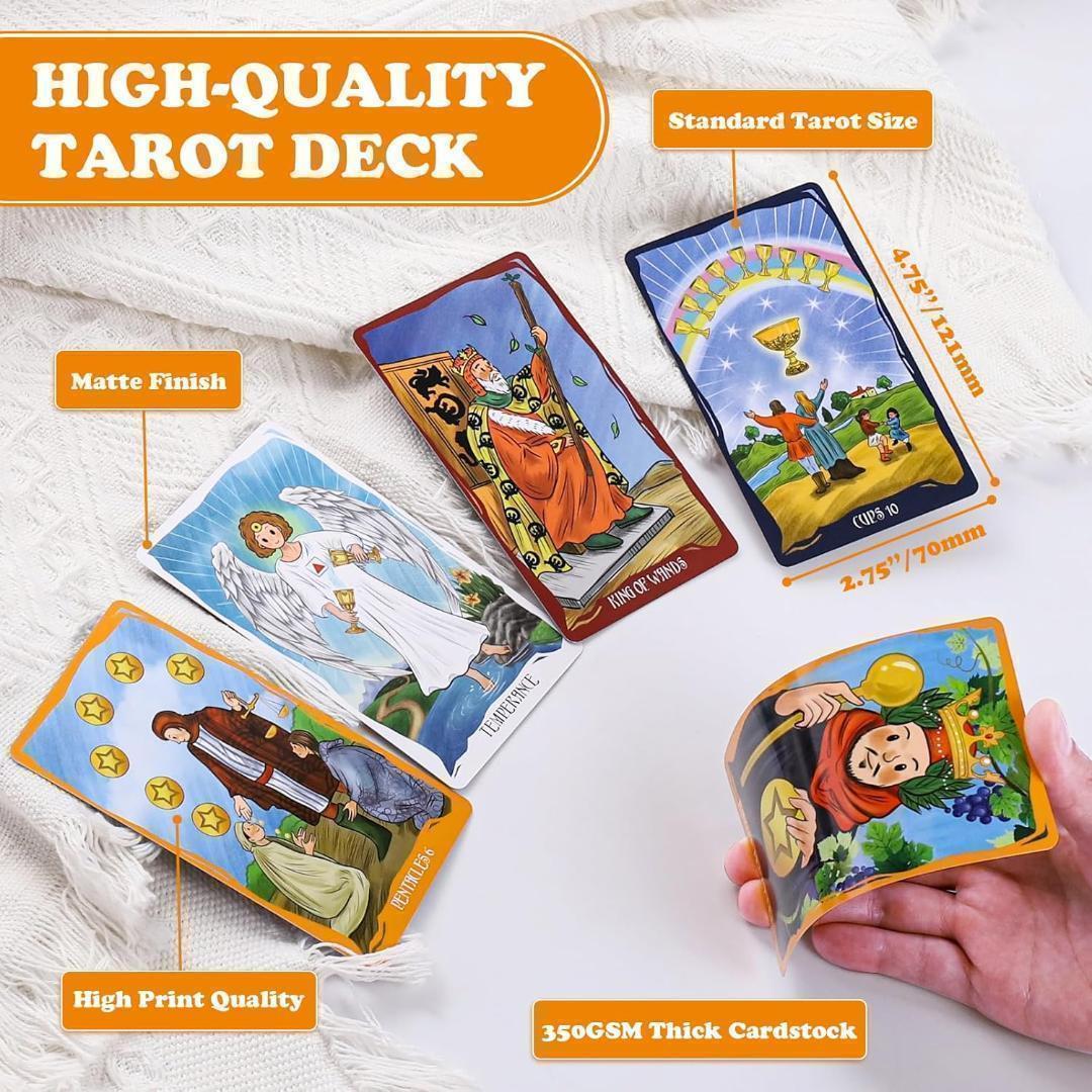 【タロットカード】限定１個✨レア品！可愛い手描きアートワークのタロット