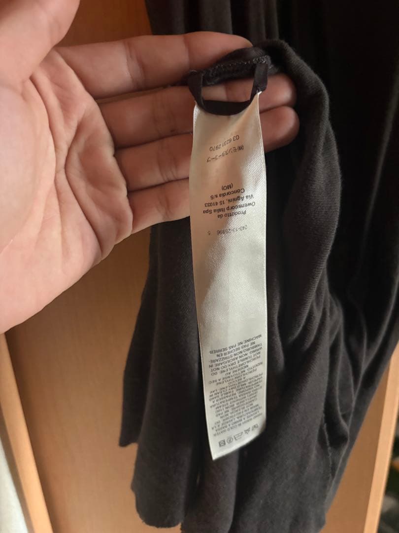 rick owens タンクトップ