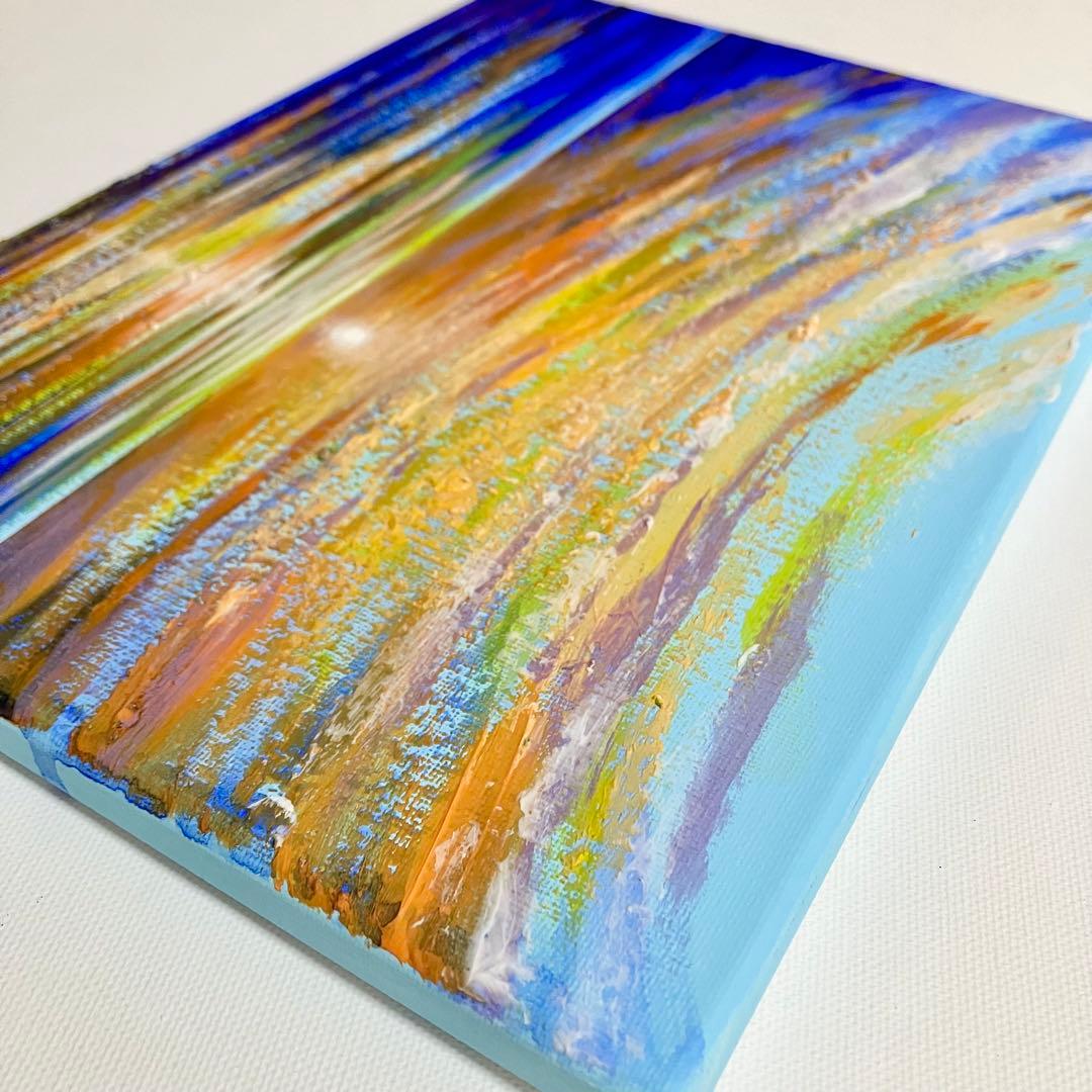 sunset＊4号キャンバス　絵画　原画　風景画　海　夏　ハワイ　沖縄