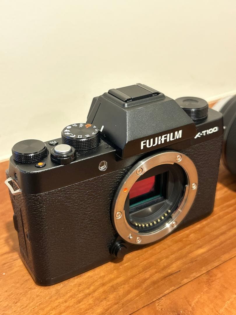 FUJIFILM X-T100 レンズキット XC15-45mm 動作良好　箱付