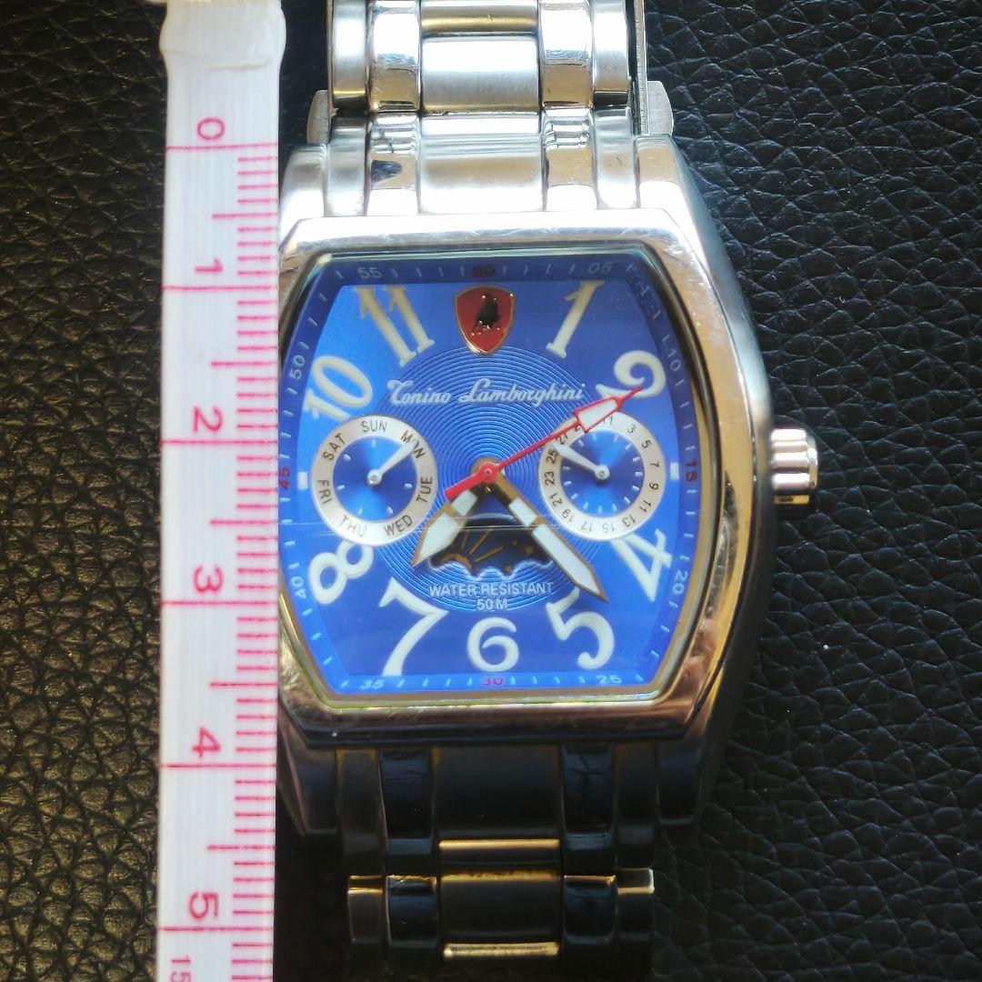 【限定品・完品】トニーノ・ランボルギーニ 腕時計 サン＆ムーン デイデイト 稼働