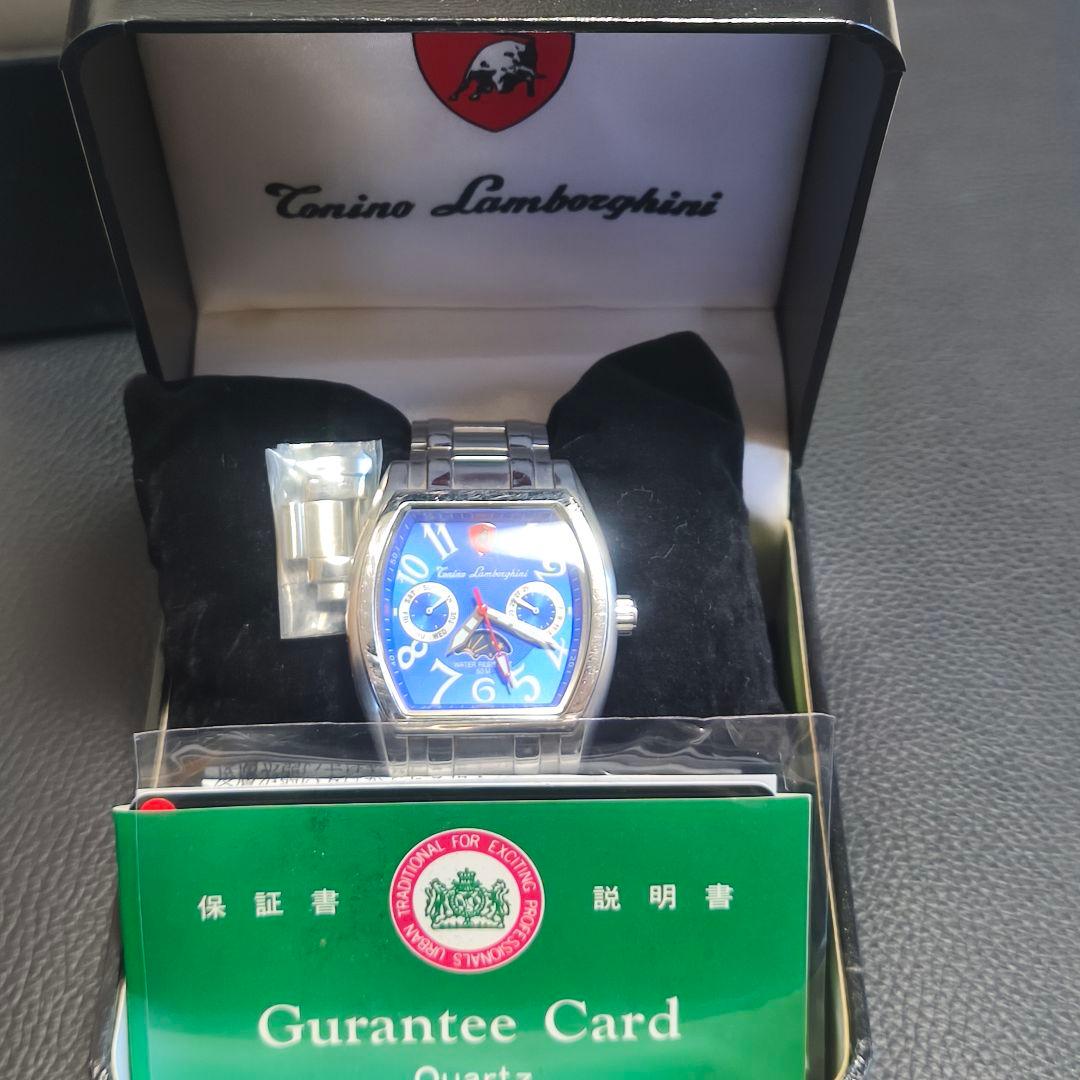 【限定品・完品】トニーノ・ランボルギーニ 腕時計 サン＆ムーン デイデイト 稼働