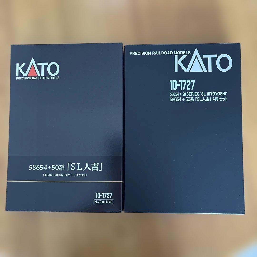 【希少】 KATO 10-1727 特別企画品58654+50系 SL人吉4両①