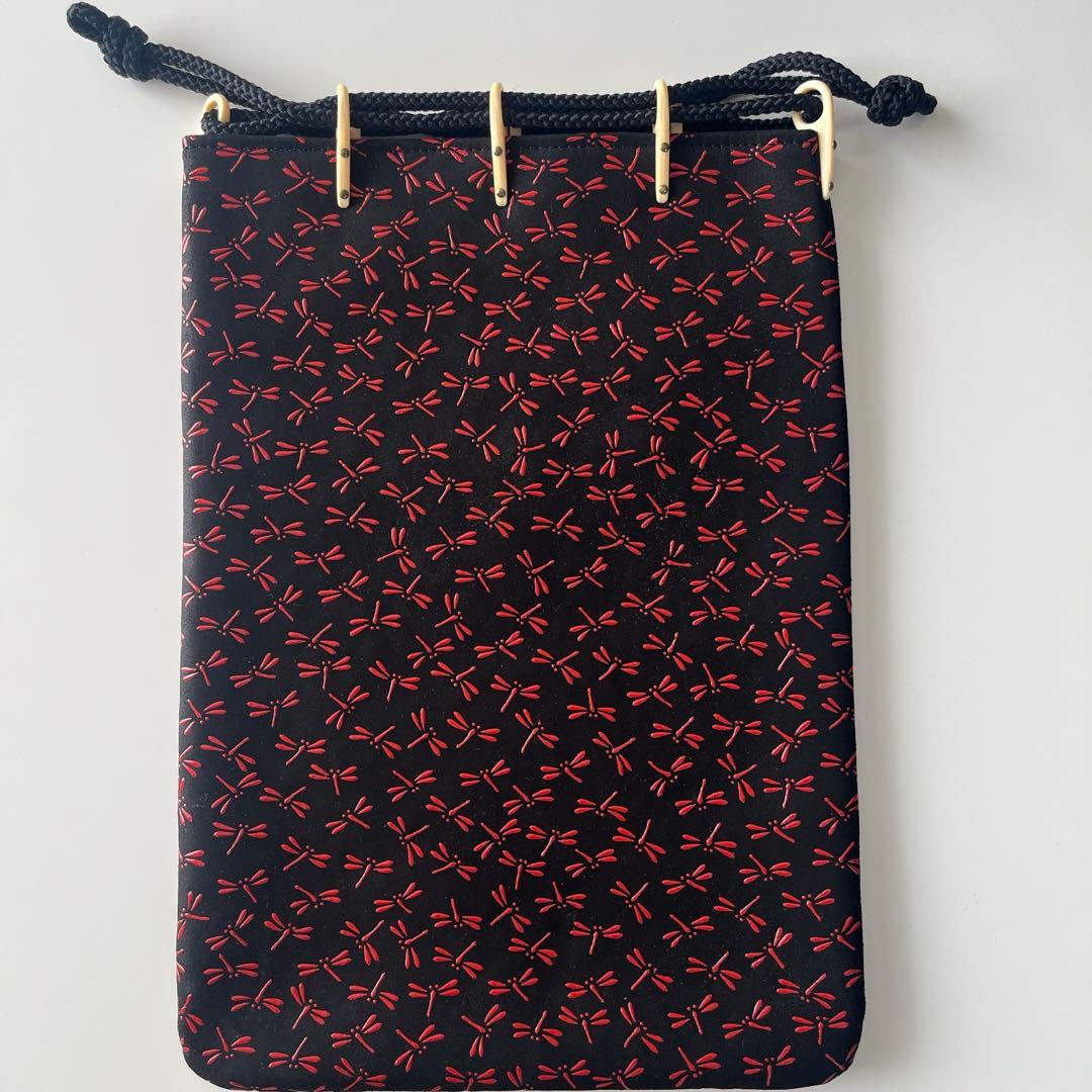 【新品未使用】【匿名配送】印傳　巾着