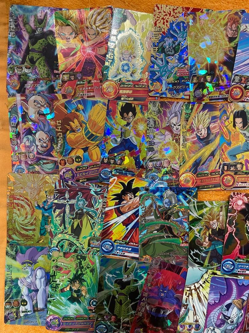 【超希少】絶版ドラゴンボールヒーローズ旧弾大量約200枚SR・CP・大会Pまとめ