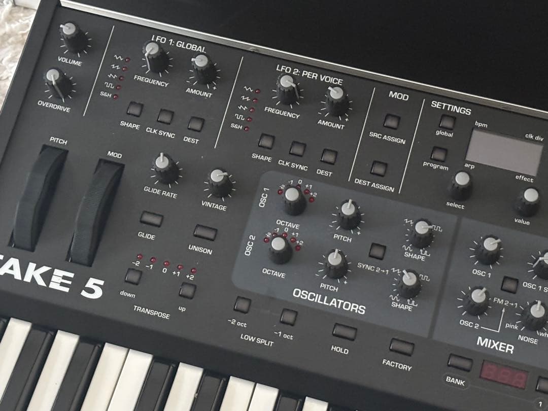 【値下げ】SEQUENTIAL TAKE 5 専用ハードケース付き