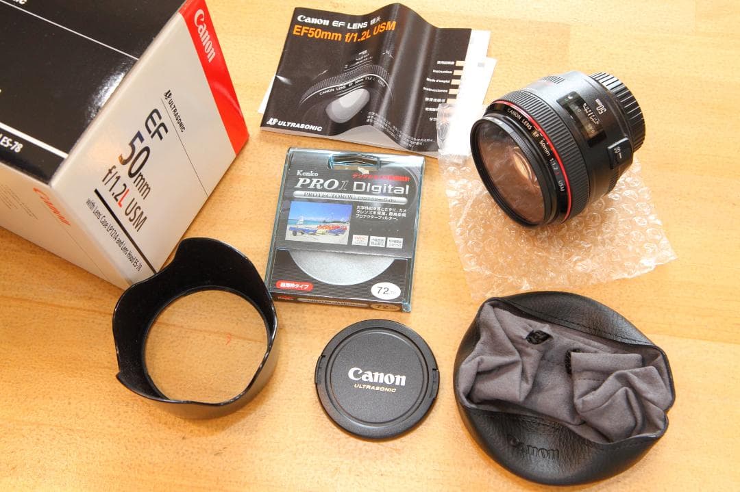 CANON EF 50mm f/1.2L USM 単焦点レンズ