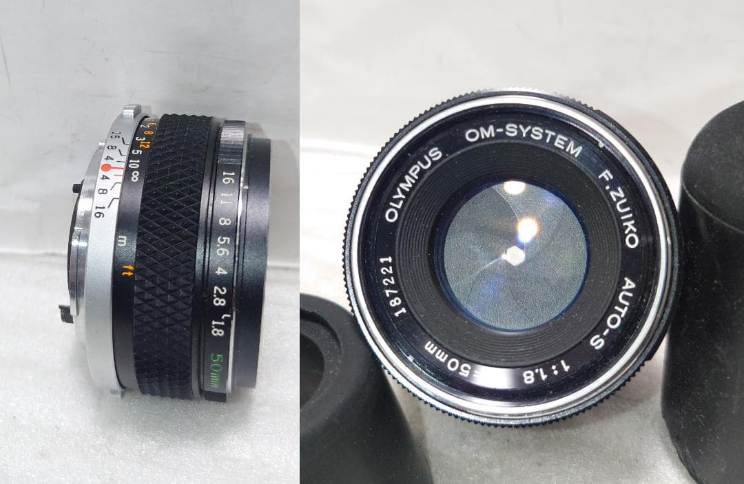 珍しく超美★OLYMPUS オリンパス OM F.ZUIKO 50mm F1.8