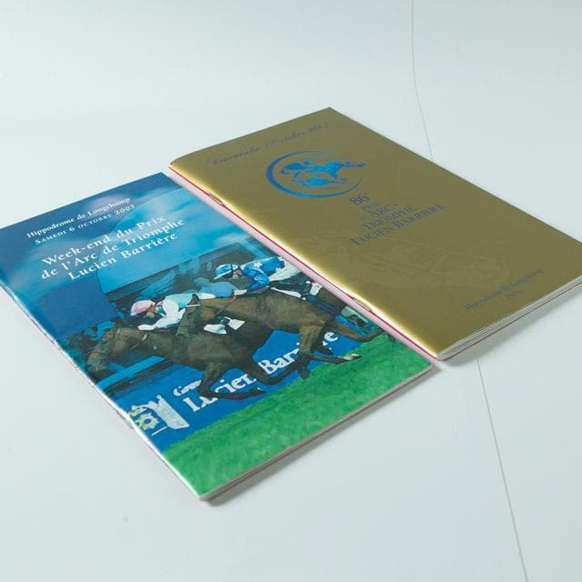 凱旋門賞2007ウィーク　サイン入りレーシングプログラムセット