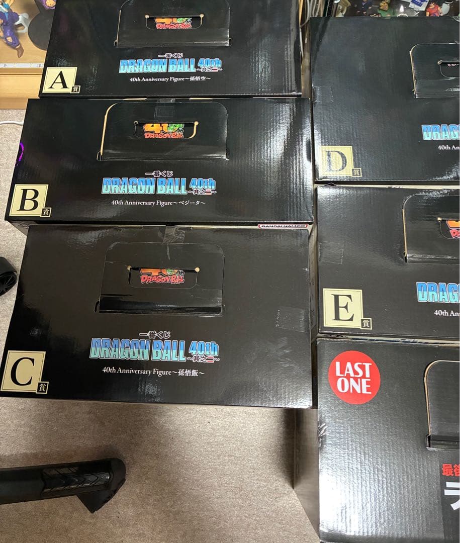 一番くじ ドラゴンボール 40th 其之二～　フィギュア　コンプ６種セット