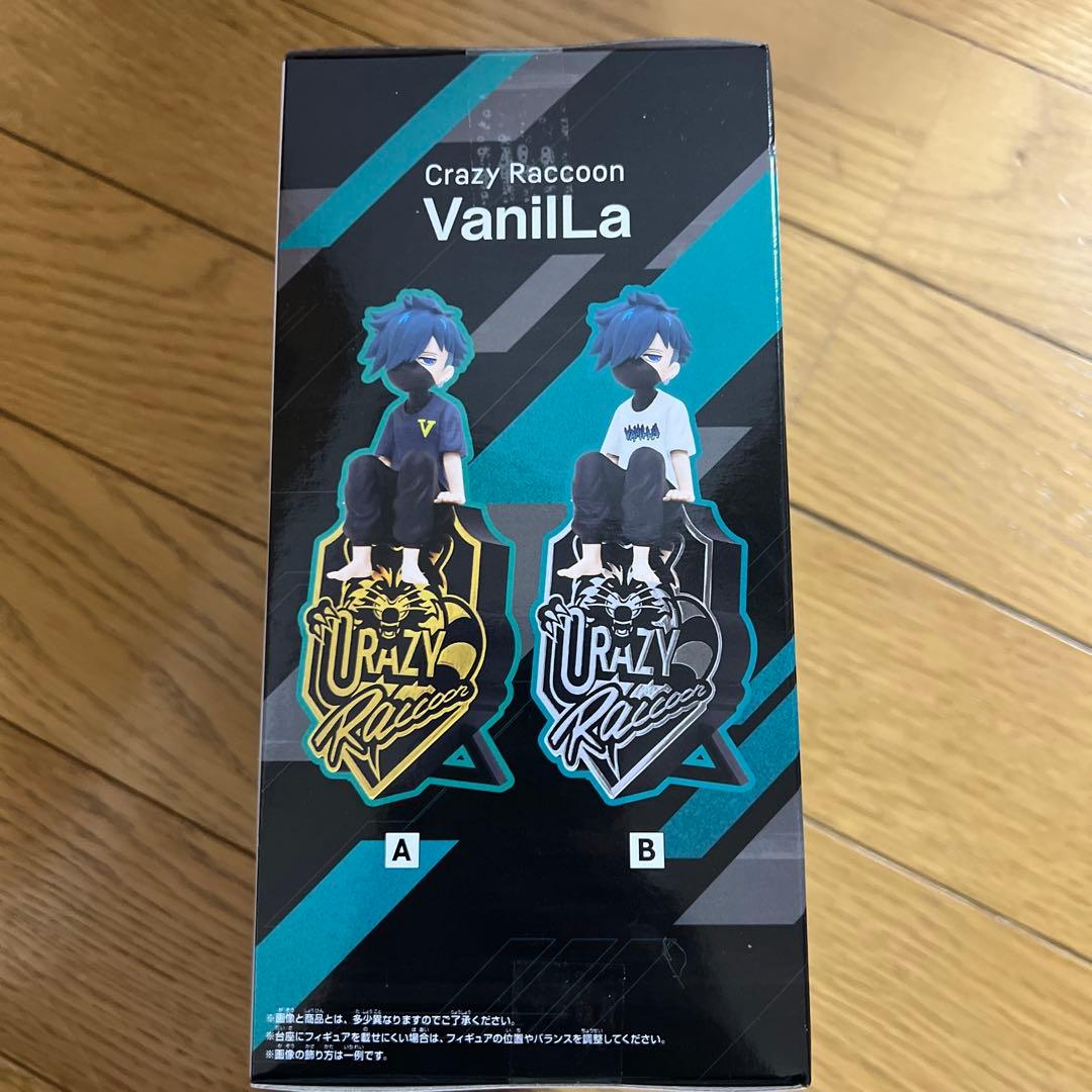 Crazy Raccoon　デスクトップフィギュア バニラ 2種 12箱セット