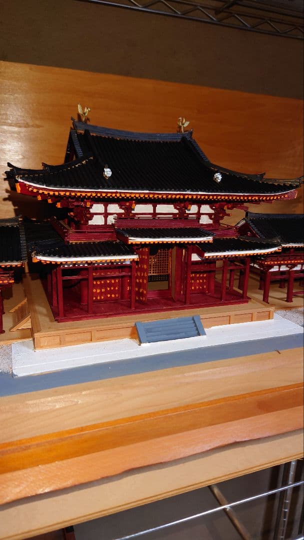ウッディジョー製 1/75 平等院鳳凰堂