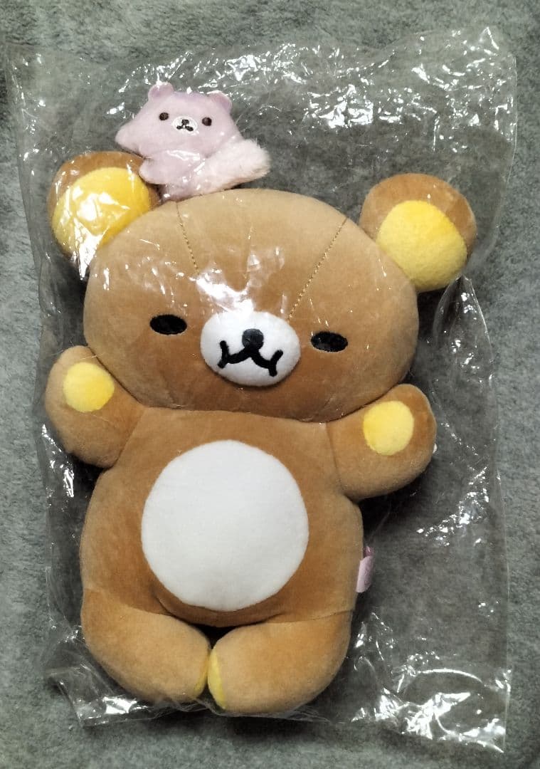 リラックマストア限定　まんぷくおひるねぬいぐるみ　スミレノコリス　森のおともだち