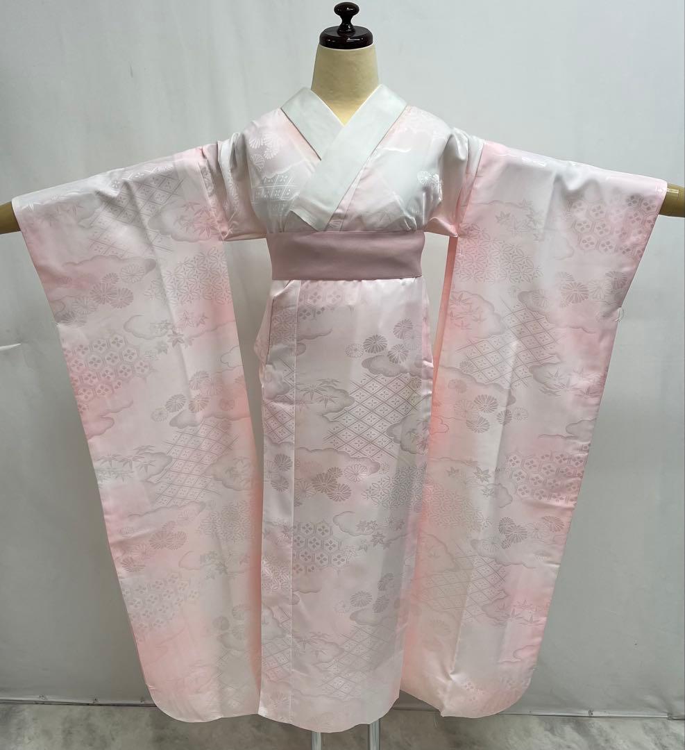 振り袖　フルセット　長襦袢付　赤　成人式　 金彩加工　650