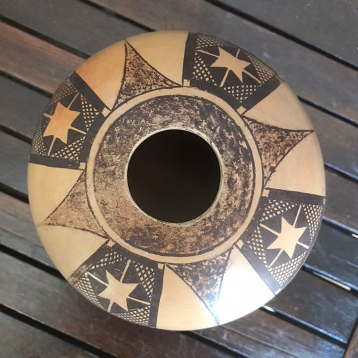 レア！Very OLD 美品アンティーク ネイティブアメリカン壷インディアン実物