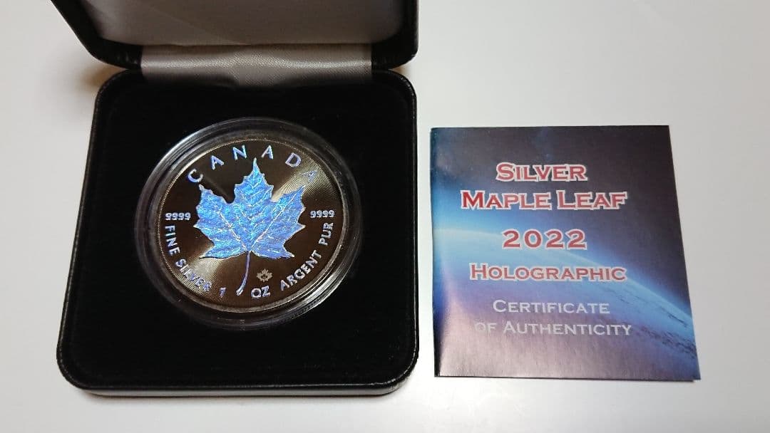 浩*一様 メイプルリーフ・ホログラム (シルバープルーフ) 500枚限定品