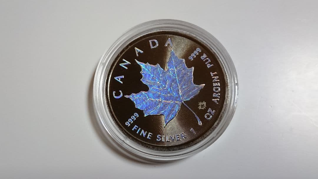 浩*一様 メイプルリーフ・ホログラム (シルバープルーフ) 500枚限定品