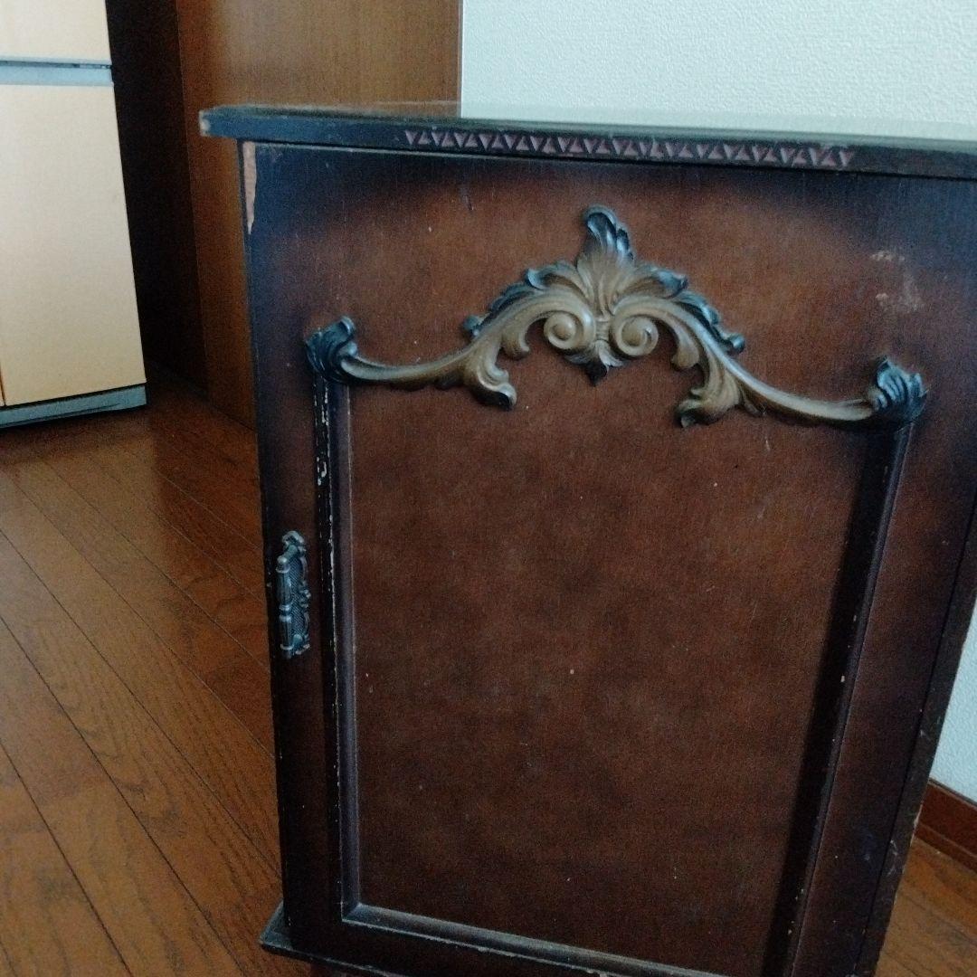 ノスタルジック/クラシック木製キャビネット　古民家/古道具/レトロ/ヴィンテージ
