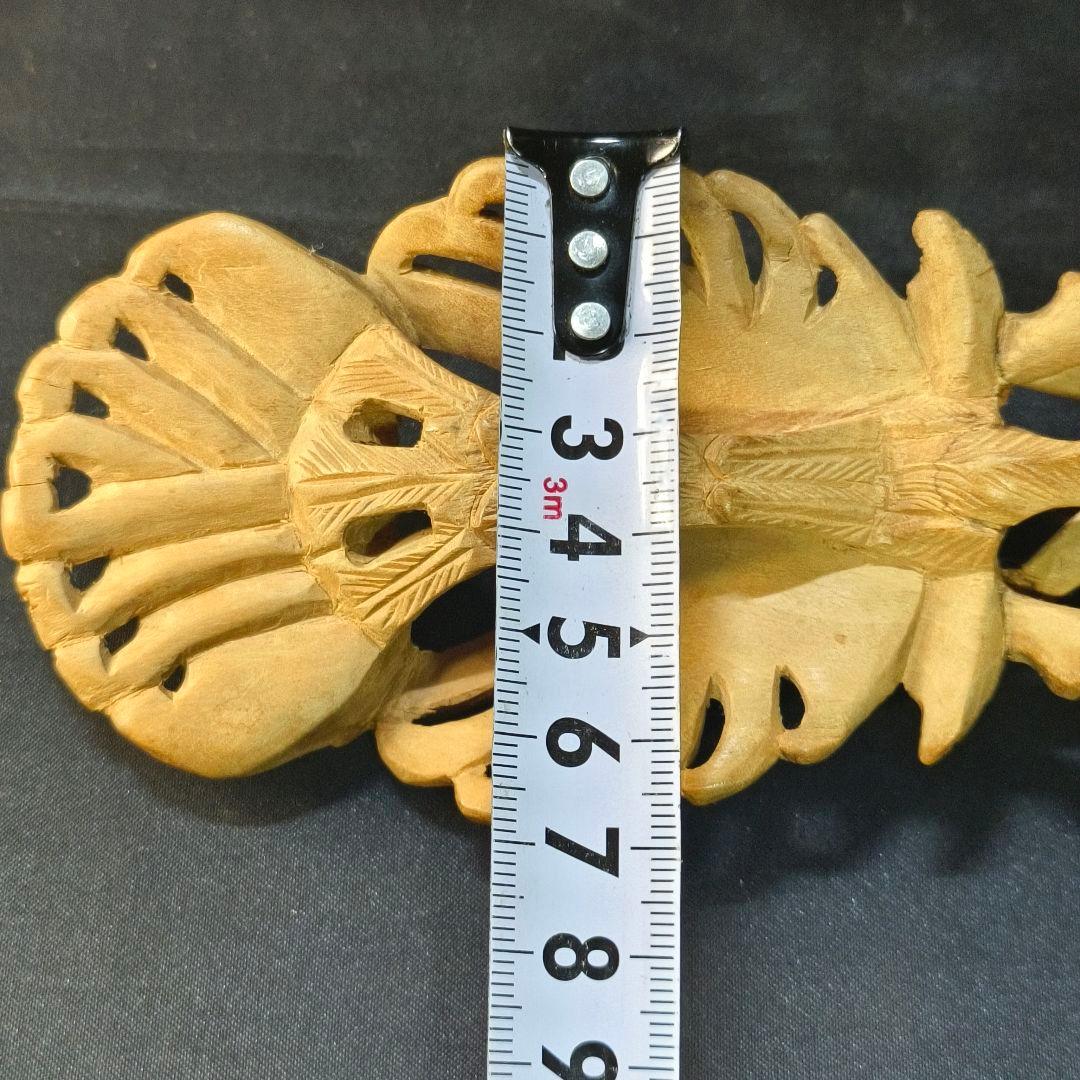 仏教美術 香木白檀細工 インド密教 ガルーダに乗ったウィシュヌ神像 木彫骨董美品